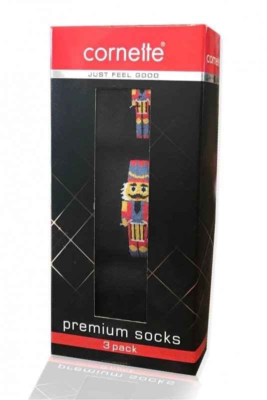 Skarpety Cornette Premium A48 Świąteczne A&#039;3 39-47