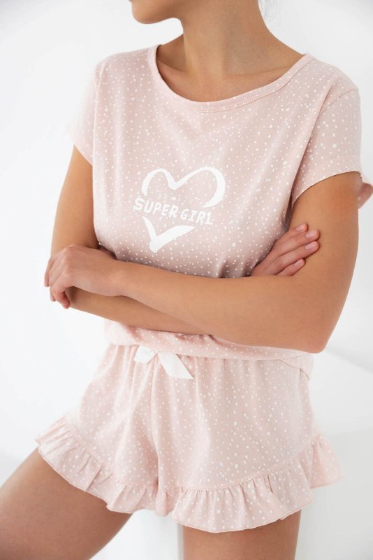 Piżama Sensis Super Girl kr/r S-XL