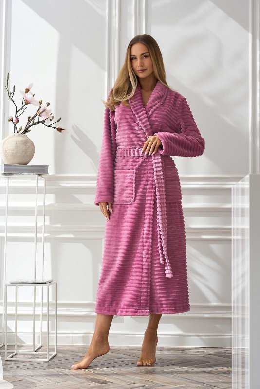 Szlafrok L&amp;L 2415 Ritta długi 3XL damski - WYSYŁKA 24H