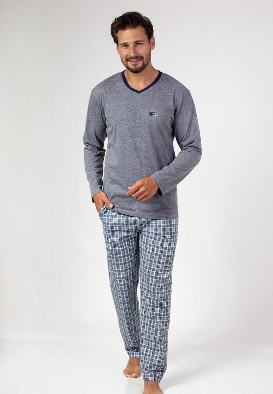Piżama Regina 473 dł/r M-XL Z24/25 męska- WYSYŁKA 24H