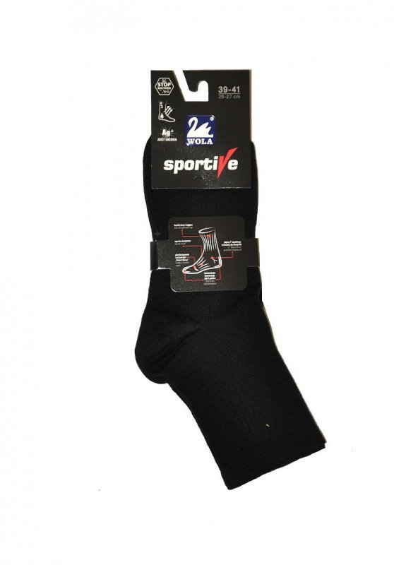 Skarpety Wola W943N5 Sportive AG+ męskie krótkie - WYSYŁKA 24H