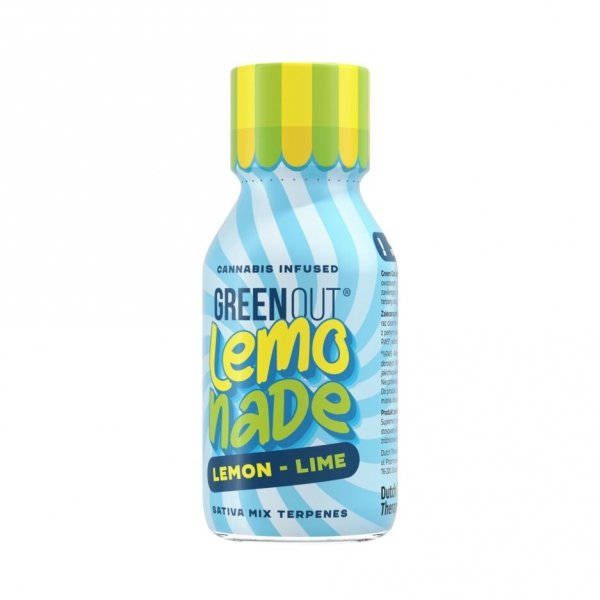 Shot konopny Green Out® Lemonade, Lemon Lime