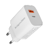 Ładowarka sieciowa Kruger&Matz GaN dual USB z funkcją Power Delivery i Quick Charge