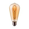 Żarówka LED V-TAC 4,8W E27 Filament Złota Vintage ST64 64x143mm VT-2066-N 1800K 300lm