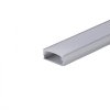 Profil Aluminiowy V-TAC 2mb Anodowany, Klosz Mleczny, Cienkościenny VT-8113