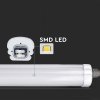 Oprawa Hermetyczna LED V-TAC SAMSUNG CHIP G-SERIES 120cm 36W 120Lm/W VT-1249 4000K 4320lm 3 Lata Gwarancji