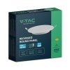 Panel Wpuszczany V-TAC 6W LED SAMSUNG CHIP Okrągły 120x28mm VT-61006RD-S 4000K 660lm 5 Lat Gwarancji
