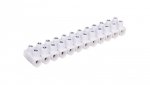 Listwa zaciskowa 12-torowa 6mm2 biała 034223