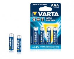 Bateria alkaliczna VARTA LR03 LONGLIFE 4szt./bl.
