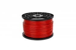 Kabel mikrofonowy stereo 6mm czerwony
