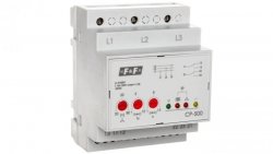 Przekaźnik kontroli napięcia 3-fazowy 2P 2x8A 3x500V 150-210V AC (bez N) CP-500