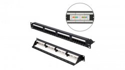 Patchpanel 24 porty Extralink CAT5E UTP V2
