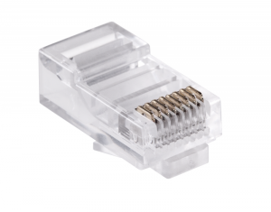 Wtyk telefon.  RJ45  8P 8C(drut)