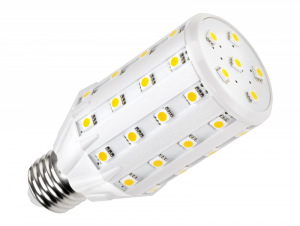 Lampa LED (46 SMD 5050) walec- 8,5W  E27 3000K, 230 V