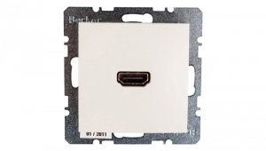 Berker/B.Kwadrat Gniazdo HDMI kremowe połysk S.1 3315428982