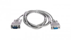 Kabel przedłużający RS232 1:1 Typ DSUB9/DSUB9, M/Ż beżowy 2m AK-610203-020-E