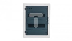 Rozdzielnica modułowa 2x12 p/t ECONOMIC BOX RP 2/24 drzwi transparentne (N+PE) IP40 2515-01
