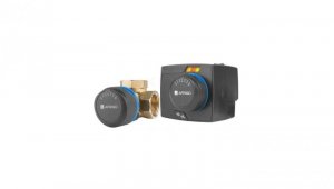 Afriso 3-drogowy obrotowy zawor mieszajacy ARV 384 ProClick, DN25, silownik elektryczny ARM 343 ProClick 1338444