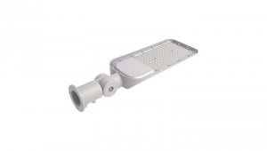 Oprawa Uliczna LED 100W 11000lm 6500K regulowany uchwyt sensor zmierzchu Diody SAMSUNG IP65 Szara 5 Lat Gwarancji 20435