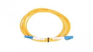 Patchcord Jednomodowy, Simplex, G652D, 3mm, 1m Extralink LC/UPC-LC/UPC