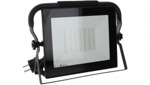 Naświetlacz LED SMD KASTEL 50W 6000K 4500LM IP65 Czarny 1,5M przenośny
