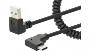 Kabel USB-C/A 15W/3A do Szybkiego Bezpiecznego Ładowania 356220