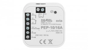 Moduł przekaźnika bezpotencjałowego dopuszkowy 16A 230V PEP-10/16A EXT10000320