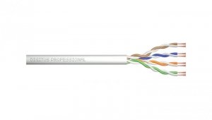 Kabel teleinformatyczny U/UTP kat.5e 4x2xAWG24/7 linka Digitus DK-1511-P-305-1 /305m/