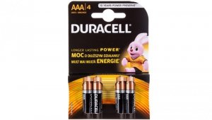 Bateria alkaliczna LR03 / AAA Basic DURACELL 4520104 /4szt./