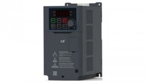 Przemiennik częstotliwości LSIS serii G100 5,5kW 3x400V AC filtr EMC C3 klawiatura LED LV0055G100-4EOFN