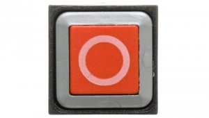 Napęd przycisku czerwony z samopowrotem Q18D-10 086299