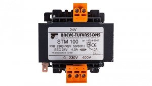 Transformator 1-fazowy STM 100VA 400(230)/24V 16224-9907