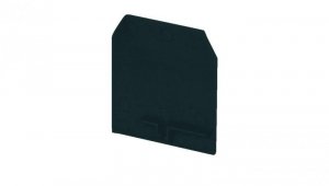Plytka skrajna-przegroda PSU-4 czarna A41-0103