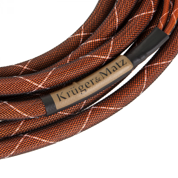 Kabel głośnikowy 5.0 m Kruger&amp;Matz (wtyki banan)