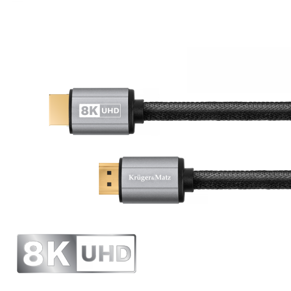 Kabel HDMI-HDMI 2.1 8K 1,8 m Kruger&amp;Matz