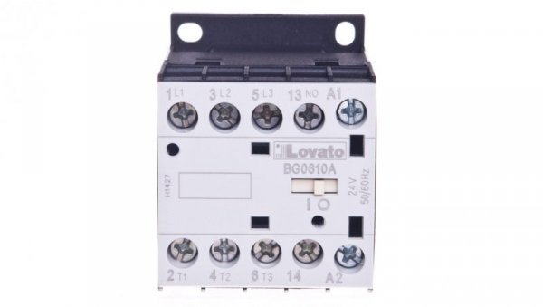 Stycznik mocy 3P 6A 2,2 kW przy 400VAC AC3, cewka 24VAC50/60Hz 1Z 0R 11BG0610A024