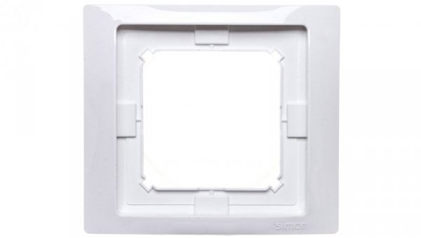 Simon Basic Neos Ramka pojedyncza IP44 z uszczelką biała BMRC1B/11