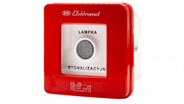 Lampka sygnalizacyjna podtynkowa LSp 24z ID 911483