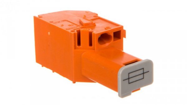 Złączka bezpiecznikowa do transformatorów oznaczniki WTB 4mm2 szara 6,35x32mm 711-404 /100szt./