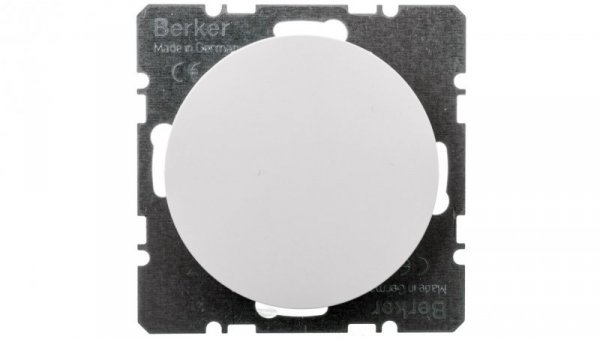 Berker R.1/R.3 Zaślepka z elementem centralnym biała 10092089