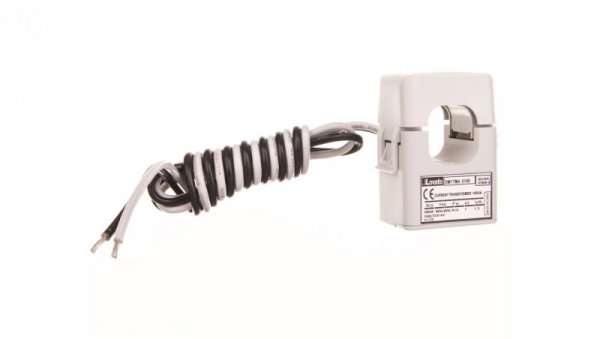 Przekładnik prądowy 100/5A, klasa 1, rdzeń otwierany, przewody o długości 2m, otwór 24x24mm DM1TMA0100