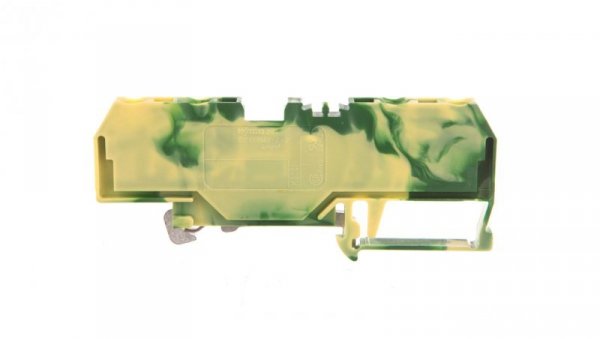 Złączka szynowa ochronna 4-przewodowa 4mm2 żółto-zielona 281-657