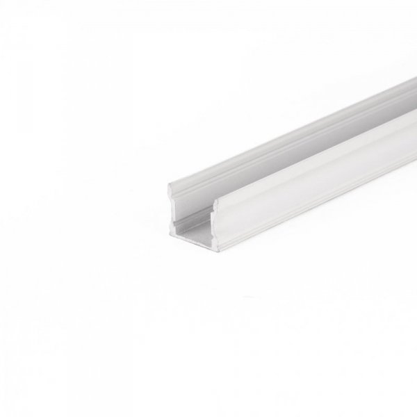 Profil Aluminiowy V-TAC 2mb Biały, Klosz Mleczny VT-8110-W 5 Lat Gwarancji
