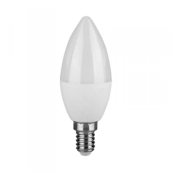 Żarówka LED V-TAC SAMSUNG CHIP 3,7W E14 Świeczka VT-1850 6500K 320lm 5 Lat Gwarancji