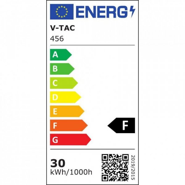 Projektor LED V-TAC 30W SAMSUNG CHIP Szary VT-30-G 6400K 2400lm 5 Lat Gwarancji