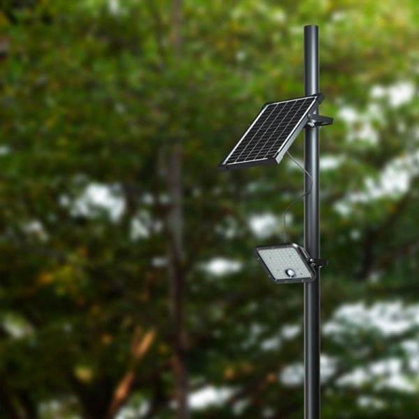 Projektor LED Solarny V-TAC 10W Pilot, AUTO, Timer, Czujnik Ruchu, IP65, CCT VT-411CCT 4000K+6000K 1500lm