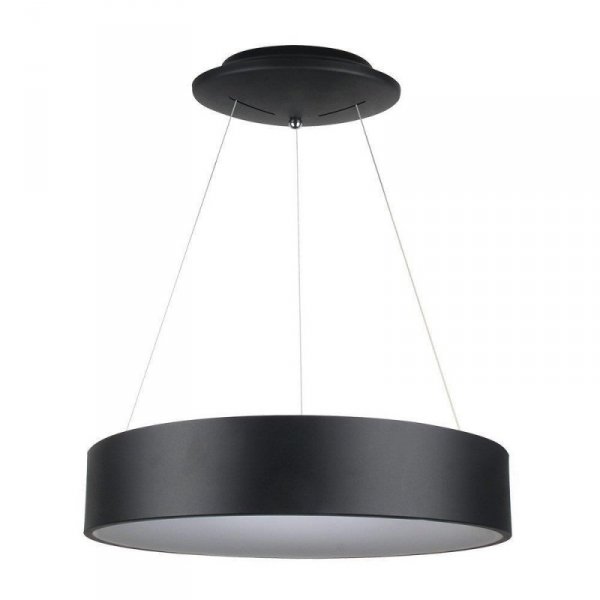 Oprawa Zwieszana LED V-TAC 30W LED Okrągła Ściemnialna Czarny VT-32-1-B 3000K 2250lm 3 Lata Gwarancji
