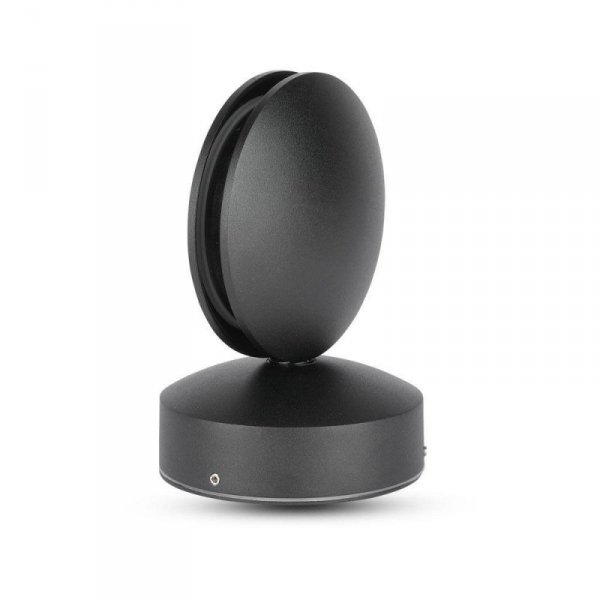 Oprawa 360st V-TAC 7W LED Iluminacja Elewacji / Wnęk okiennych Czarna IP65 VT-707 3000K 770lm