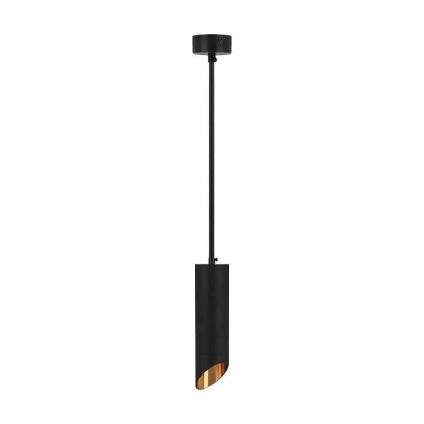 Oprawa Zwieszana V-TAC GU10 GU10 Czarny+Złoty 55x200mm VT-975-200 3 Lata Gwarancji