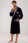 Szlafrok De Lafense Bonjur 773 długi M-2XL